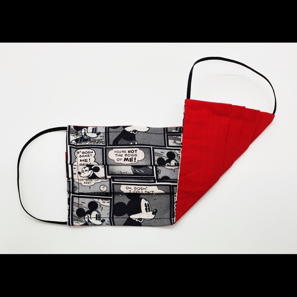 ADULT Disney MICKEY MOUSE / MINNIE MOUSE Face Mask - Picture 7 of 16